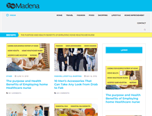 Tablet Screenshot of madena.net